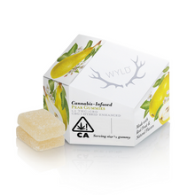 Load image into Gallery viewer, Real Fruit Pear 1:1 THC:CBG Gummies