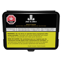 Load image into Gallery viewer, Gold Rush Full Spectrum Shatter Ampules