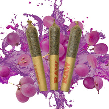 Load image into Gallery viewer, Dab Bods Grape Ape Resin Infused Pre-Rolls