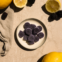 Load image into Gallery viewer, CBD 900 Blackberry Lemon Gummy Drop