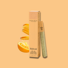 Charger l'image dans la galerie, Refresh™ - CBG + CBD 210 Citrus Orange Terpene Infused Pre-Rolls