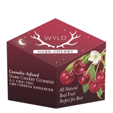 Load image into Gallery viewer, Dark Cherry 5:1 CBN:THC Gummies