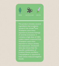 Charger l'image dans la galerie, Serene™ - CBD 320 Blackberry Kush Terpene Pre-Rolls