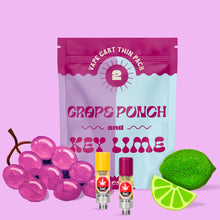 Load image into Gallery viewer, Grape Punch x Key Lime Cartridge Twin Pack
