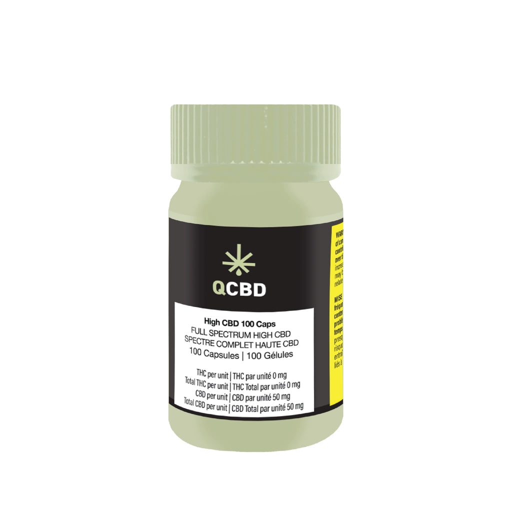 High CBD 100 Caps
