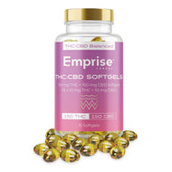 150 mg THC + 150 mg CBD Softgels