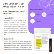 Load image into Gallery viewer, Extra Strength CBD 2000 Relief Roll-on
