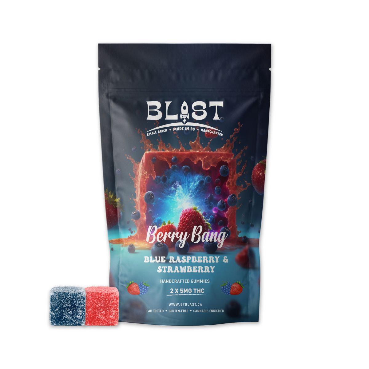 Berry Bang (Blue Raspberry & Strawberry) Chews – Herbal Dispatch