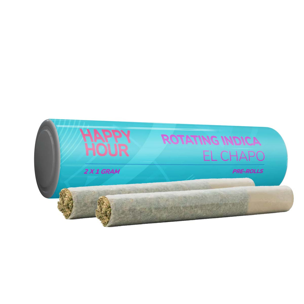 Rotating Indica Pre-Rolls (El Chapo)