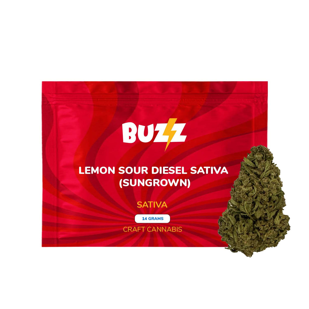 Lemon Sour Diesel Sativa (Sungrown)