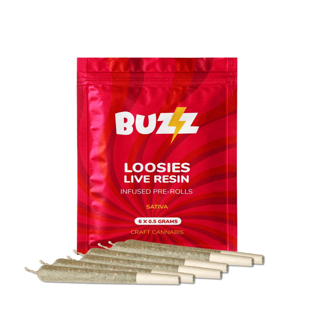 Loosies Live Resin Infused Sativa Pre-Rolls