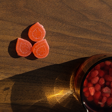 Load image into Gallery viewer, CBZ™- CBN + CBD Pomegranate Berry Gummy Drops
