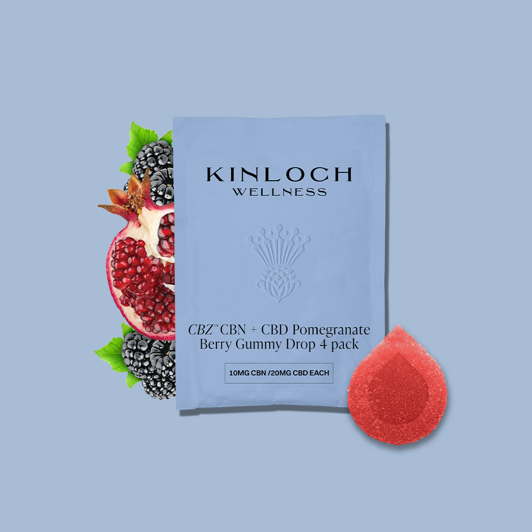 CBZ™- CBN + CBD Pomegranate Berry Gummy Drops