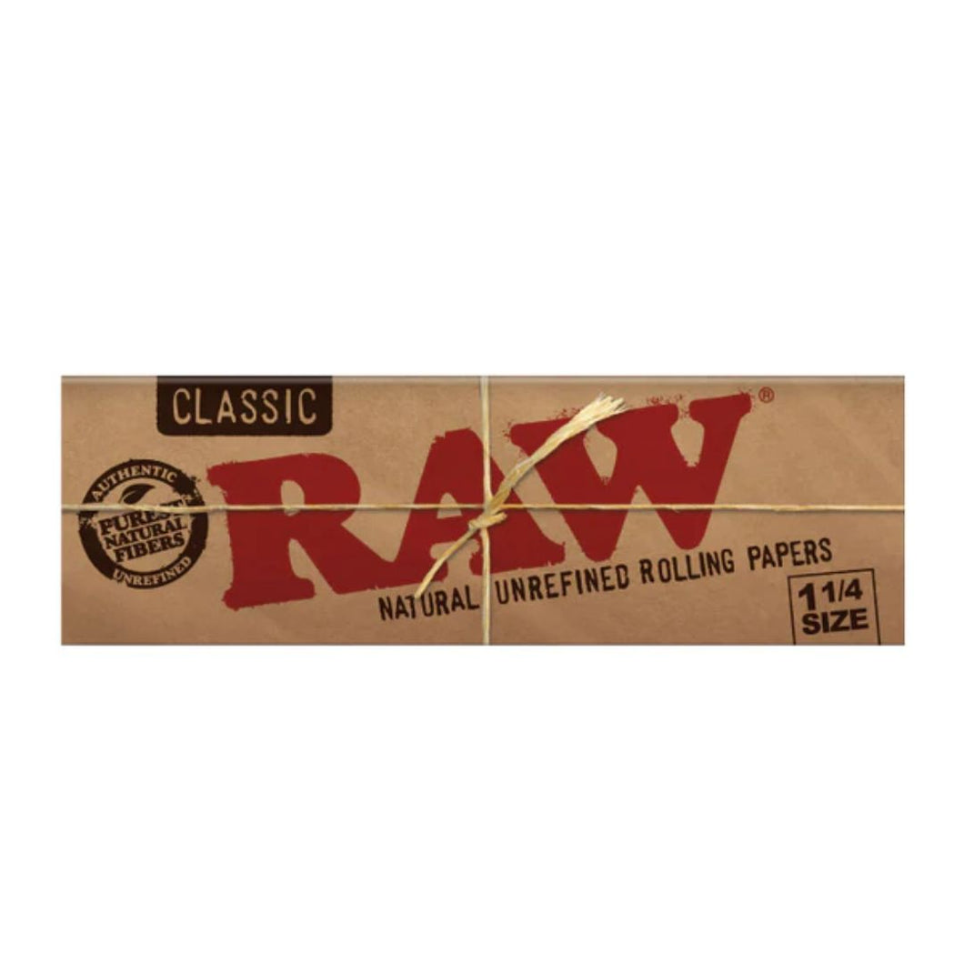 Classic Natural Unrefined Papers 1 1/4 Size