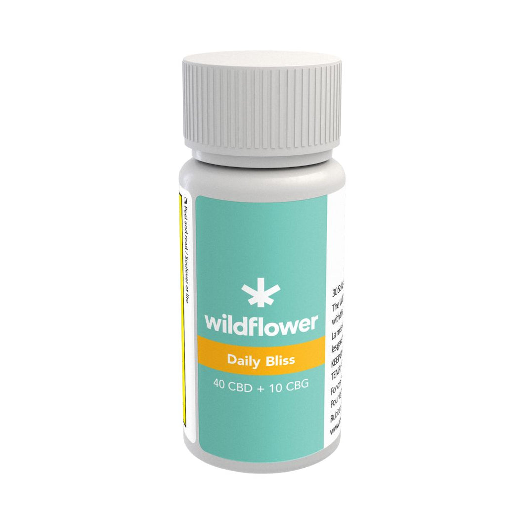 Daily Bliss CBD:CBG (40:10) Softgels