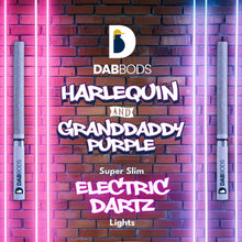 Charger l&#39;image dans la galerie, Harlequin and Granddaddy Purple Super Slim Electric Dartz
