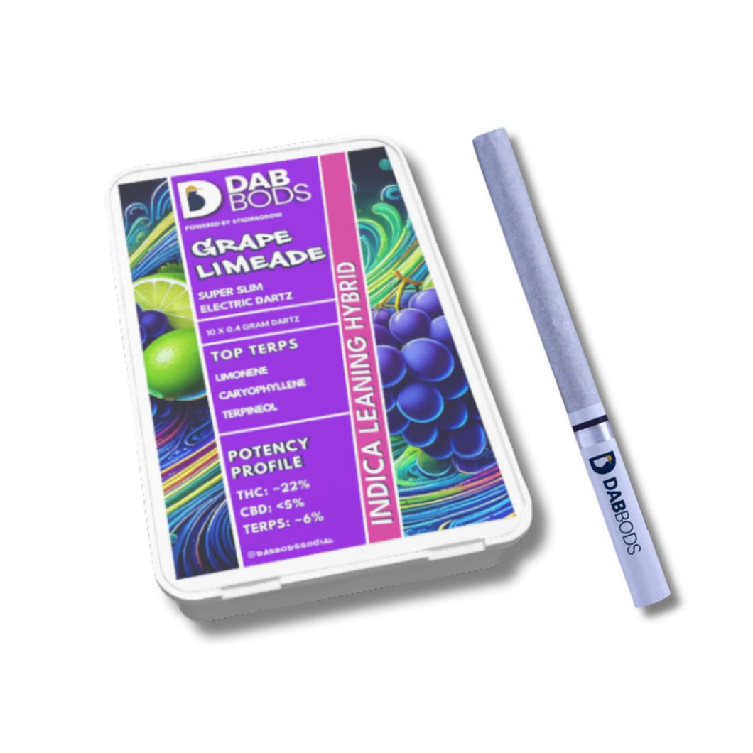 Grape Limeade Super Slim Electric Dartz Pre-Rolls