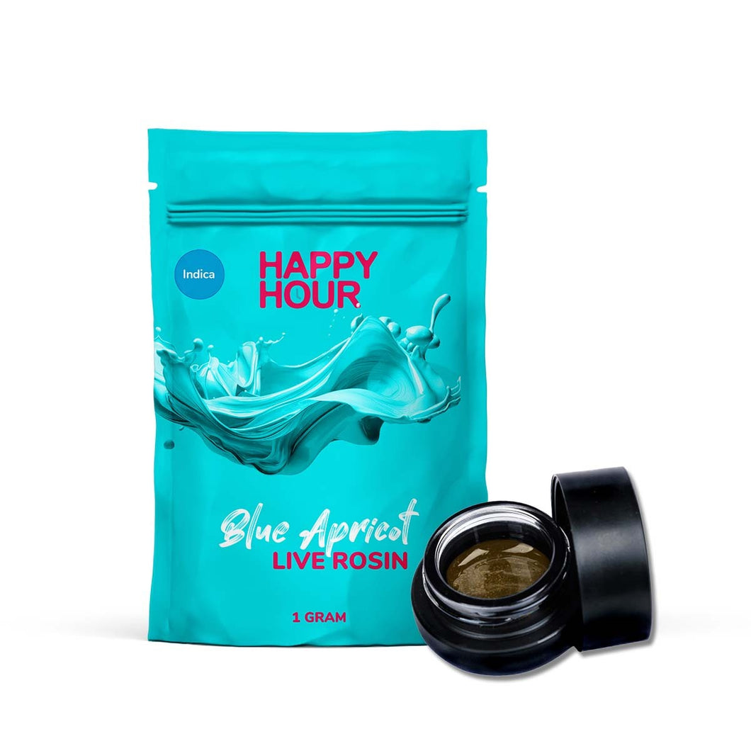 Blue Apricot Live Rosin