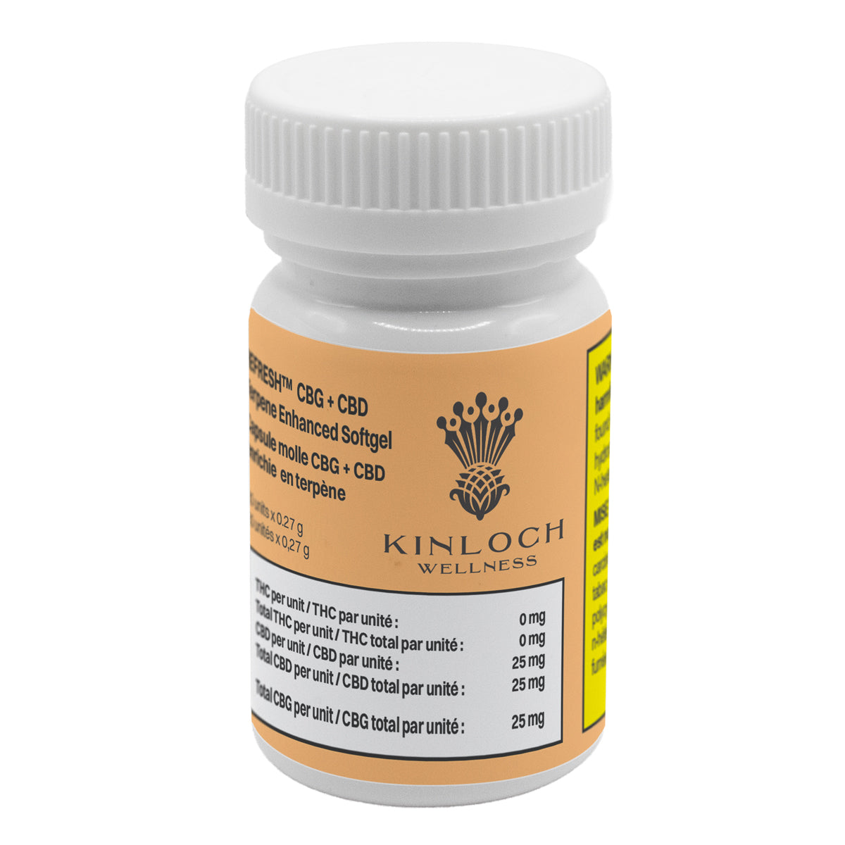 Refresh™ CBG + CBD Terpene Enhanced Softgels – Herbal Dispatch