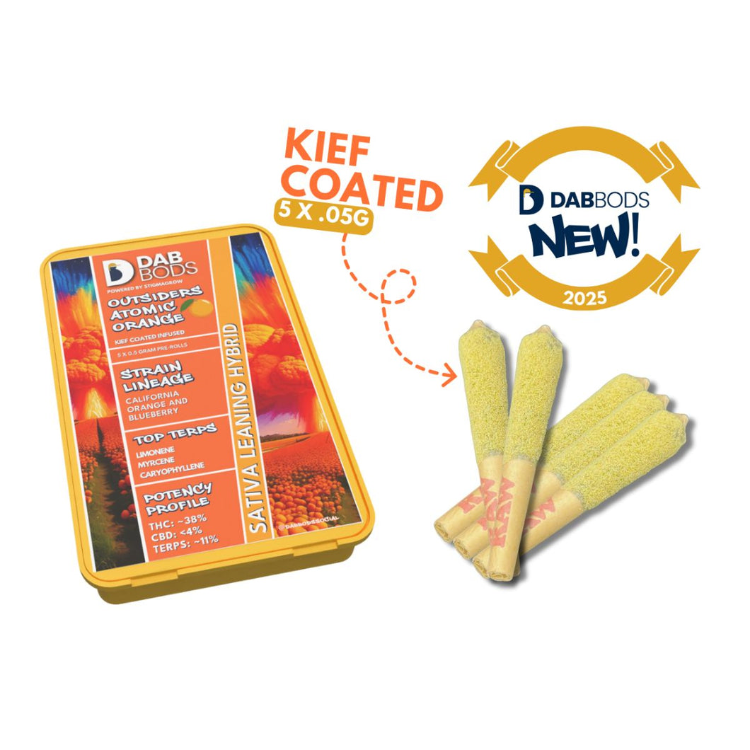 Outsiders Atomic Orange Infused Pre-Rolls