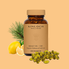 Load image into Gallery viewer, Refresh™ CBG + CBD Terpene Enhanced Softgels
