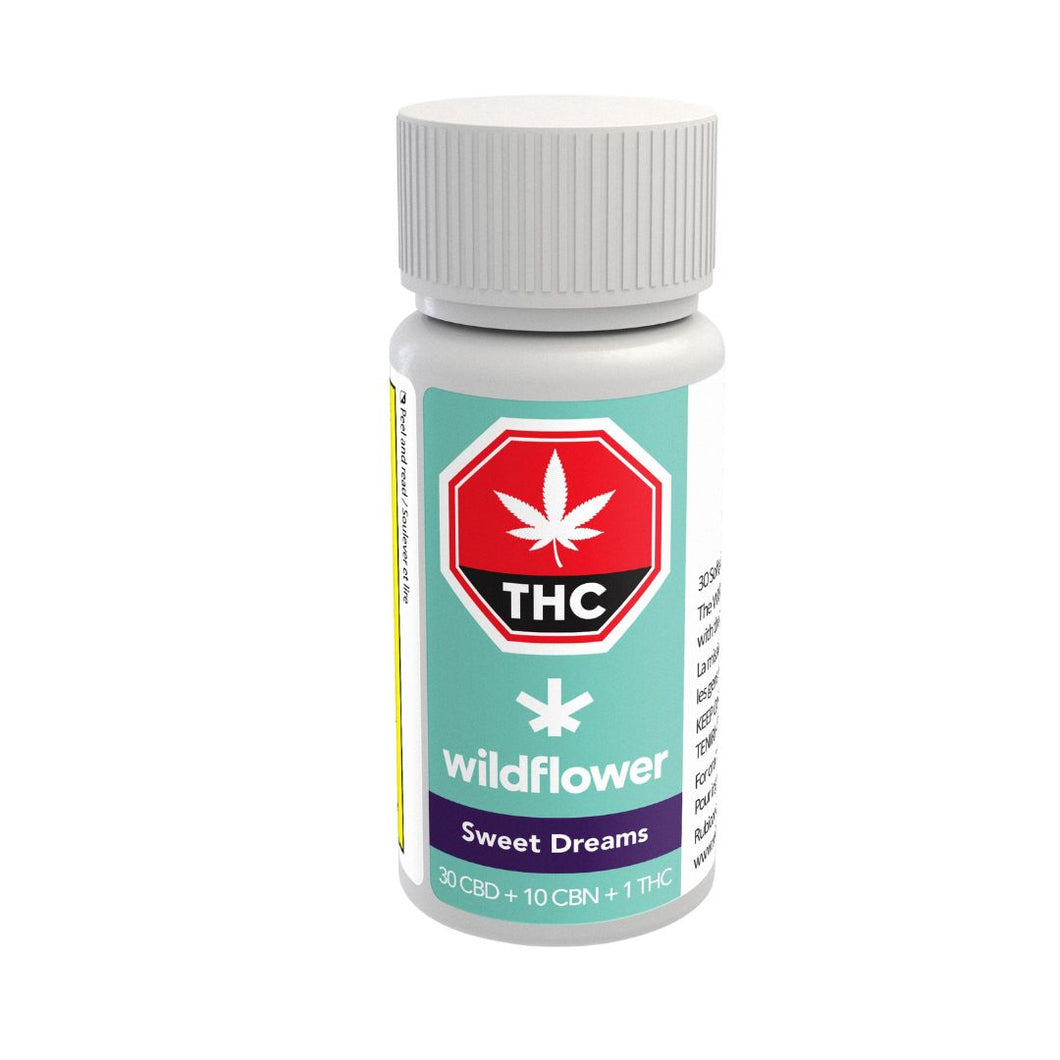 Sweet Dreams CBD + CBN + THC Softgels