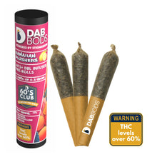 Charger l'image dans la galerie, Dab Bods Hawaiian Plusher 60's+ Dbl Infused Pre-Rolls

