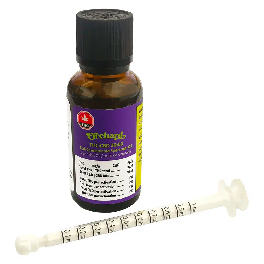 THC:CBD 30:60 Full Cannabinoid Spectrum Oil