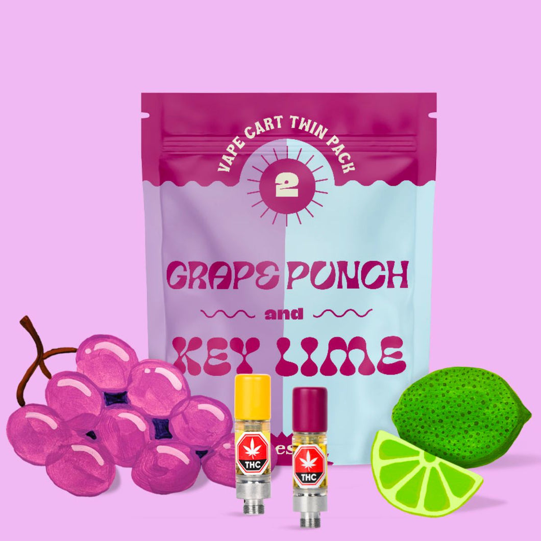 Grape Punch x Key Lime Cartridge Twin Pack
