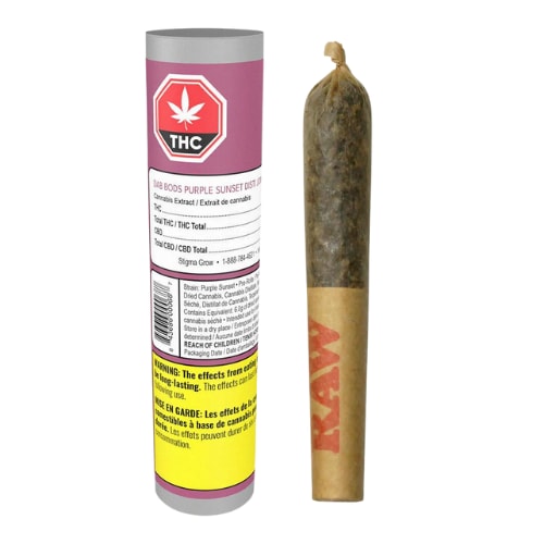 Purple Sunset Disti Joint Infused Pre-Roll