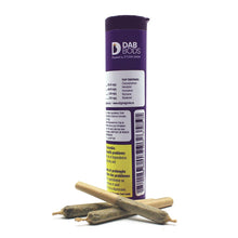 Load image into Gallery viewer, Dab Bods Grape Ape Resin Infused Pre-Rolls
