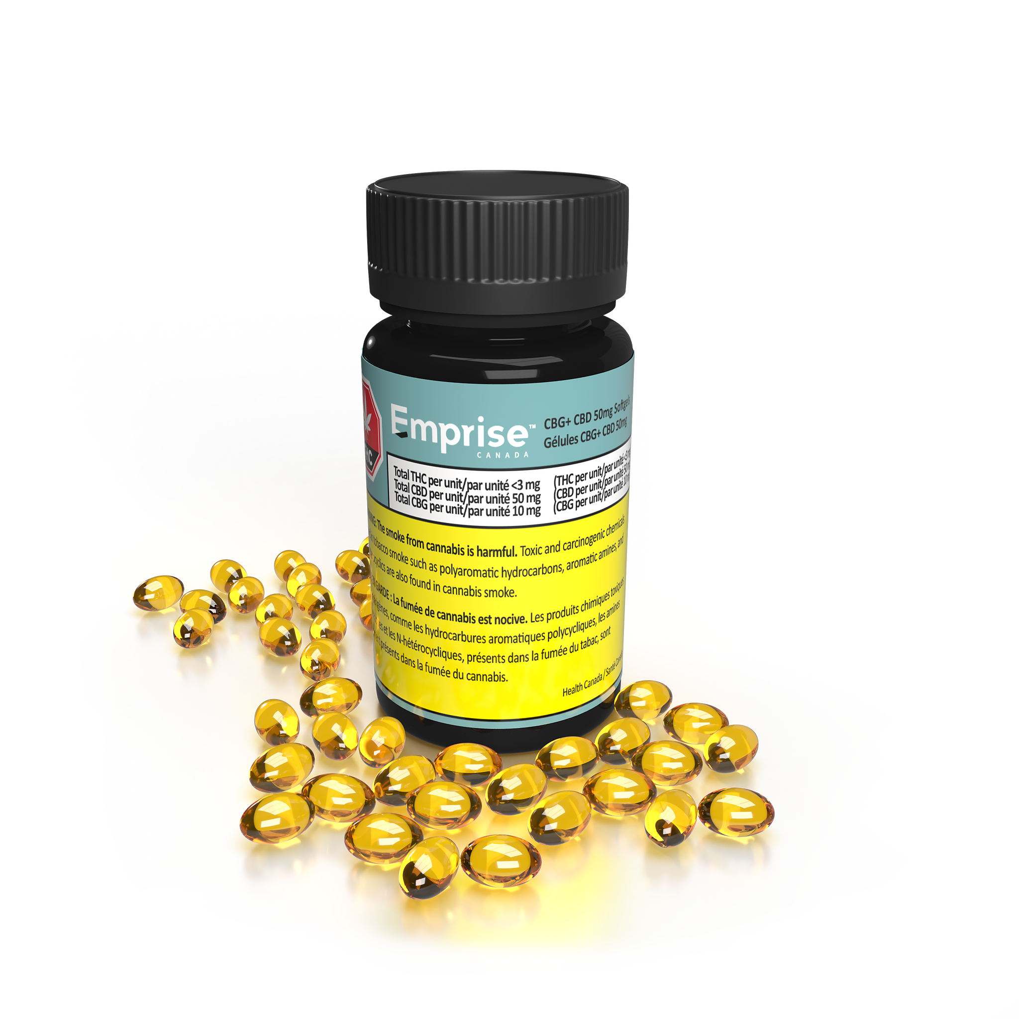 CBG + CBD Softgels – Herbal Dispatch